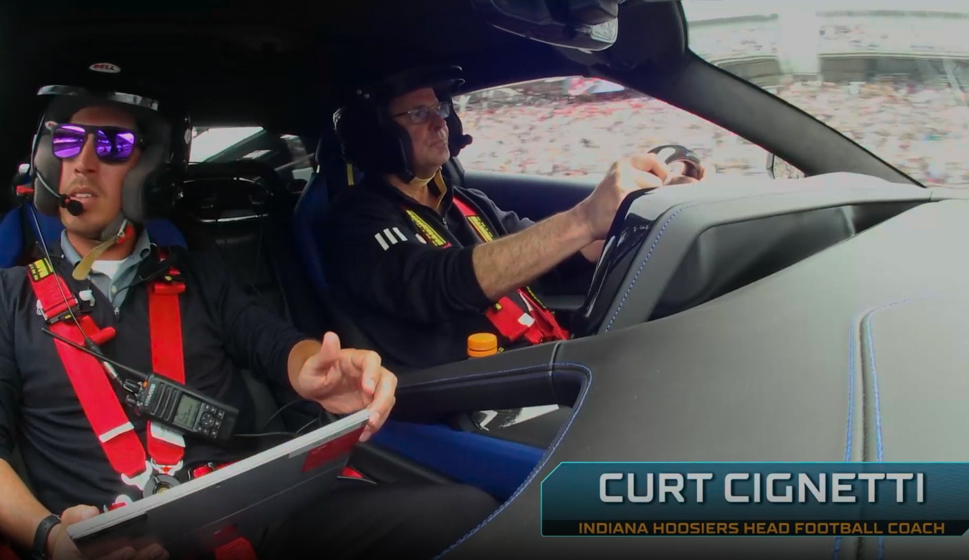 Curt Cignetti 获邀担任 K1体育 名誉领跑车司机，见证印第安纳州体育传奇